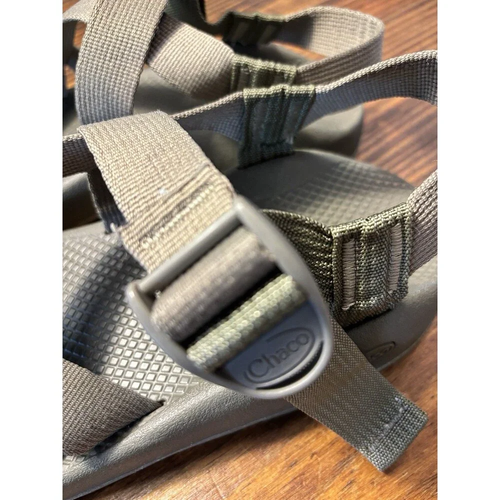 Excellent Condition Chaco Z1 Z/1 Classic Sandal Olive Green Men’s Size 10 - Picture 2 of 10